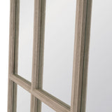 Gray Oak Arched Mirror | Living Essentials Grid