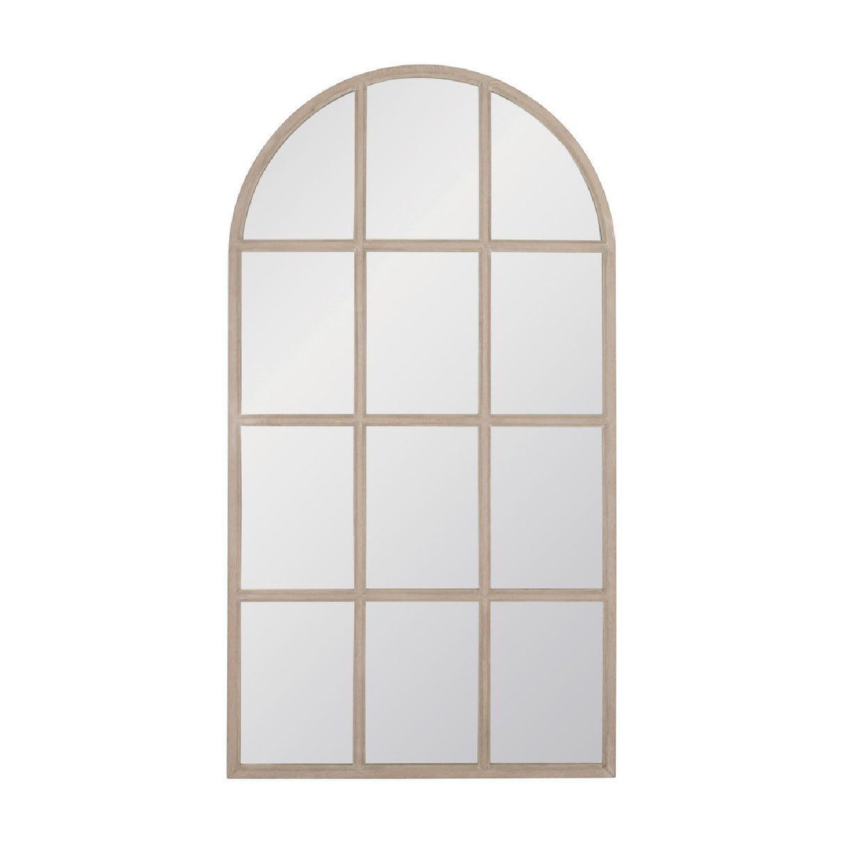   Gray Oak Arched Mirror | Oroa.com
