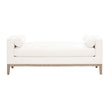 Modern European furniture - White Upholstered Bench - www.oroa.com