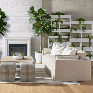   Taper-Armed Outdoor Sofa | Oroa.com