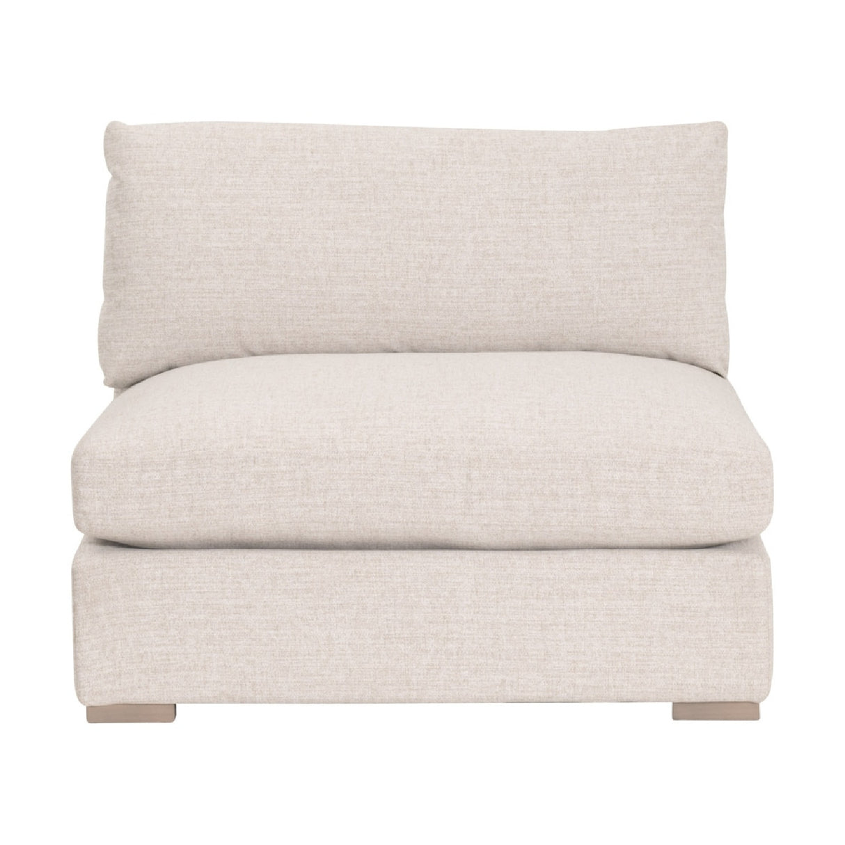   Beige Outdoor Modular Armless Chair | Oroa.com