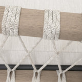 Modern European furniture - White Rope Outdoor Counter Stool - www.oroa.com