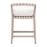 Modern European furniture - White Rope Outdoor Counter Stool - www.oroa.com