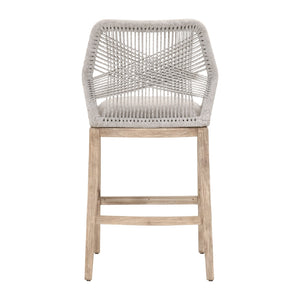   Woven Flat Rope Bar Stool | Oroa.com