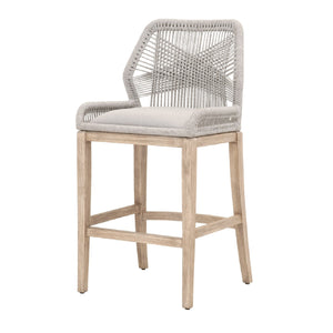   Woven Flat Rope Bar Stool | Oroa.com