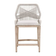 Modern European furniture - Woven Flat Rope Counter Stool - www.oroa.com