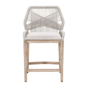 Modern European furniture - Woven Flat Rope Counter Stool - www.oroa.com