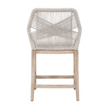 Modern European furniture - Woven Flat Rope Counter Stool - www.oroa.com