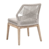Modern European furniture - Woven Flat Rope Dining Chairs (2) - www.oroa.com