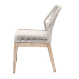 Modern European furniture - Woven Flat Rope Dining Chairs (2) - www.oroa.com