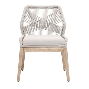   Woven Flat Rope Dining Chairs (2) | Oroa.com