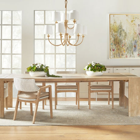   White Rattan Dining Armchair | Oroa.com