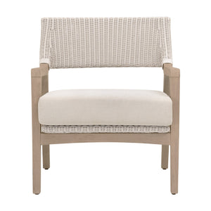   White Rattan Outdoor Club Chair | Oroa.com