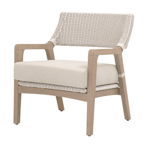   White Rattan Outdoor Club Chair | Oroa.com