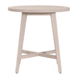 Outdoor Teak Round Counter Table | Living Essentials Carmel