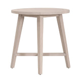 Outdoor Teak Round Counter Table | Living Essentials Carmel