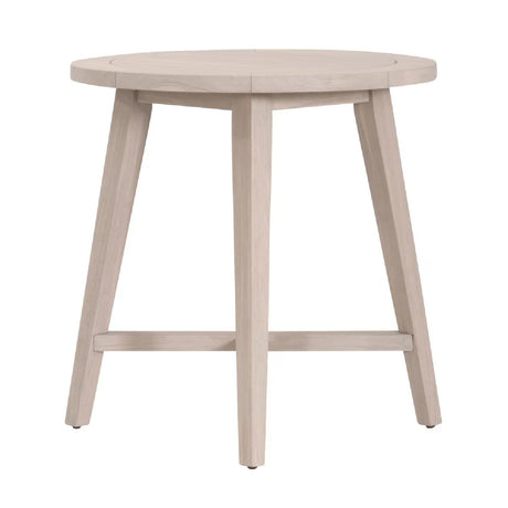 Outdoor Teak Round Counter Table | Living Essentials Carmel