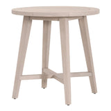 Outdoor Teak Round Counter Table | Living Essentials Carmel