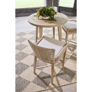   Outdoor Teak Round Counter Table | Oroa.com