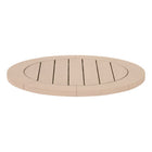 Round Teak Outdoor Dining Table | Living Essentials Boca – alternate view 10