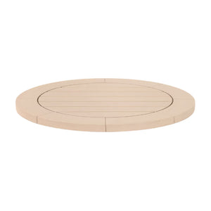   Round Teak Outdoor Dining Table | Oroa.com