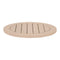 Round Teak Outdoor Dining Table | Living Essentials Boca – front view