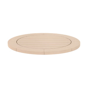   Round Teak Outdoor Dining Table | Oroa.com