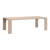 Teak Rectangular Outdoor Dining Table | Living Essentials Big Sur