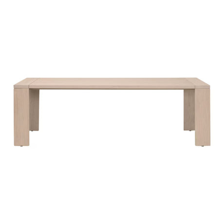 Teak Rectangular Outdoor Dining Table | Living Essentials Big Sur