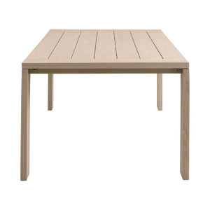   Teak Rectangular Outdoor Dining Table | Oroa.com