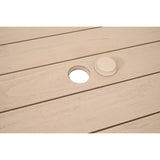 Teak Scandinavian Outdoor Dining Table | Living Essentials Sur