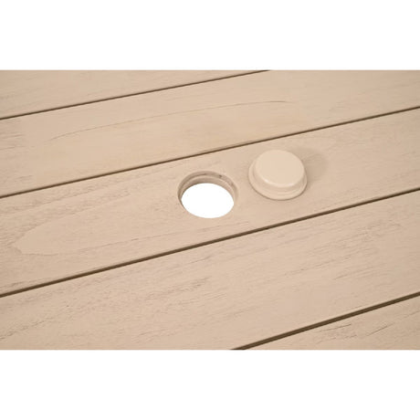 Teak Scandinavian Outdoor Dining Table | Living Essentials Sur