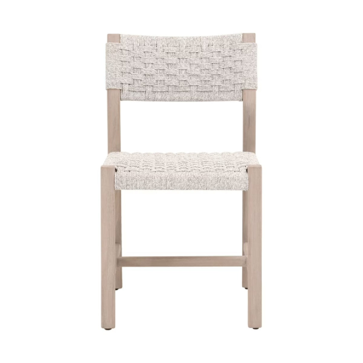   White Rope Indoor/Outdoor Dining Chairs (2) | Oroa.com