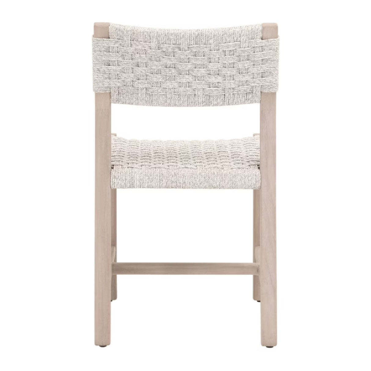   White Rope Indoor/Outdoor Dining Chairs (2) | Oroa.com
