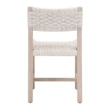 White Rope Indoor/Outdoor Dining Chairs (2) | Living Essentials Kitts