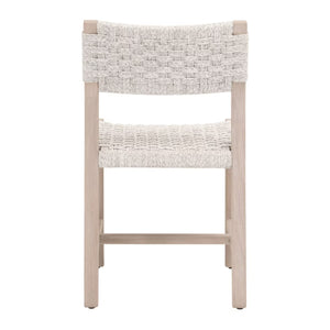   White Rope Indoor/Outdoor Dining Chairs (2) | Oroa.com