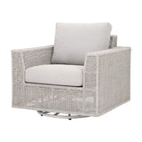 Flat Rope Outdoor Swivel Chair | Living Essentials Tropez