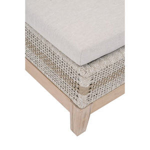   Taupe Stripes Outdoor Chaise Lounge | Oroa.com