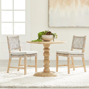   Interlaced Flat Rope Dining Chairs (2) | Oroa.com