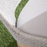Modern European furniture - Taupe Rope Outdoor Dining Chairs (2) - www.oroa.com