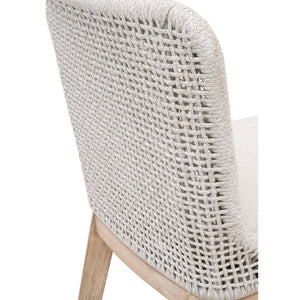   White Flat Rope Counter Stool | Oroa.com