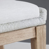 Modern European furniture - White Flat Rope Counter Stool - www.oroa.com