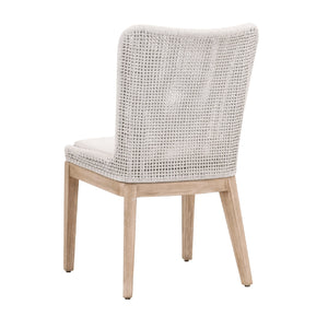   White Speckle Rope Dining Chairs (2) | Oroa.com