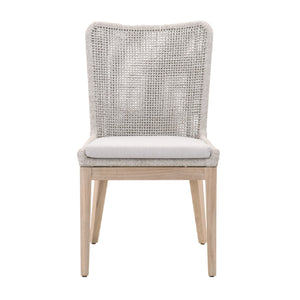   White Rope Outdoor Dining Chairs (2) | Oroa.com