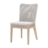 Modern European furniture - White Rope Outdoor Dining Chairs (2) - www.oroa.com