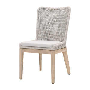   White Rope Outdoor Dining Chairs (2) | Oroa.com