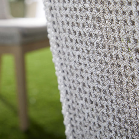Modern European furniture - White Rope Outdoor Dining Chairs (2) - www.oroa.com