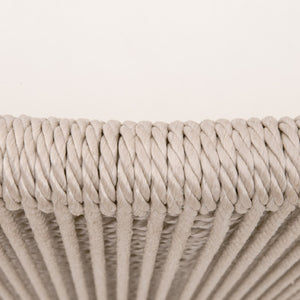   Beige Rope Dining Chairs (2) | Oroa.com