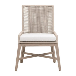Modern European furniture - Beige Rope Outdoor Dining Chairs (2) - www.oroa.com