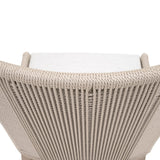 Modern European furniture - Beige Rope Outdoor Dining Chairs (2) - www.oroa.com